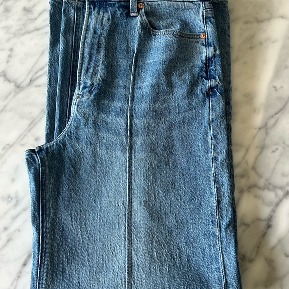 PISTOLA Lana Pintuck High Rise Ultra Wide Leg - Cannes - Picture 3 of 5